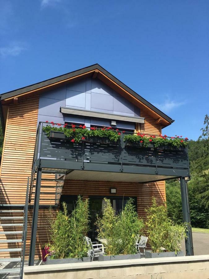 Au Jardin De Lina Apartment Lapoutroie Bagian luar foto